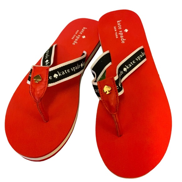 kate spade Shoes Kate Spade Fable Logo Flip Flop Sandal Womans In